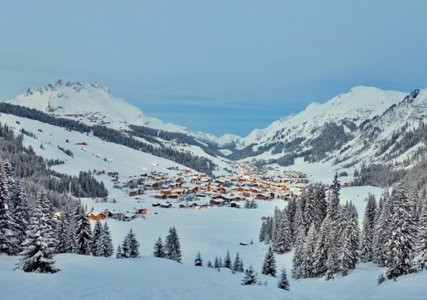     Lech Zürs ligt er schitterend bij in de winter / Lech am Arlberg